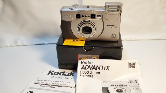 Kodak Advantix C650 Zoom APS Point & Shoot Film Camera for