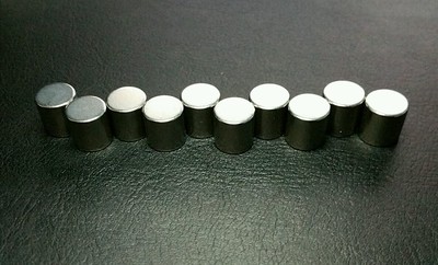 10 Neodymium 3/8 x3/8  N52 Disc Magnets Super Strong Rare Earth Cylinder