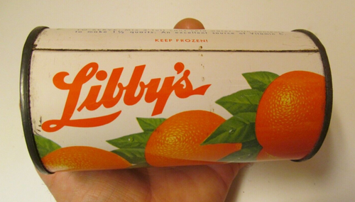 Libby’s Orange Juice early 1960s rare 12 oz. can - Picture 2 of 10