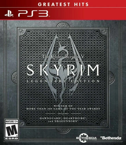 Skyrim Legendary Edition The Elder Scrolls V PS3 New PlayStation 3 Brand New