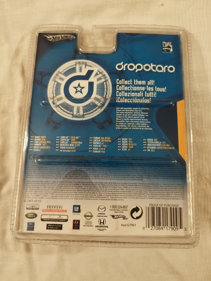 HOT WHEELS DROPSTARS DROPOTARO SCION XB NEW SEALED MACCHINA DIE-CAST - Immagine 2 di 4