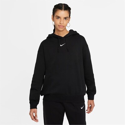 nike women's sportswear essentials collection oversized fleece hoodie