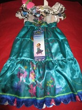 Disney Encanto Movie Mirabel Dress Up Halloween Costume Girls Fits Size 4-6x