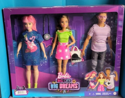 Barbie ロサンゼルス　3体セット【送料無料】 Barbie Big City Big Dreams Daisy, Teresa & Rafa 3-Doll Gift Set