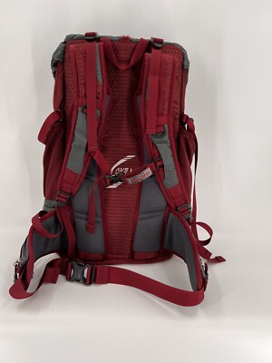 Karrimor Horus 40L Backpack Ruck Sack AVS Ventilate Red/Gray Waist