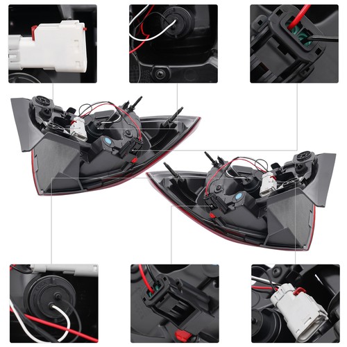 For 2017 2018 2019 GMC Acadia LED Tail Light Rear Outer Brake Lamp Left | Right - Foto 21 di 53