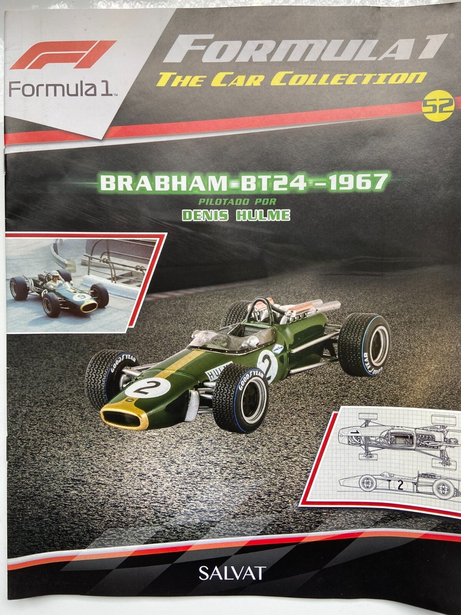 DENIS HULME BRABHAM BT24 1967 (SCALE 1:43) FORMULA 1 CAR