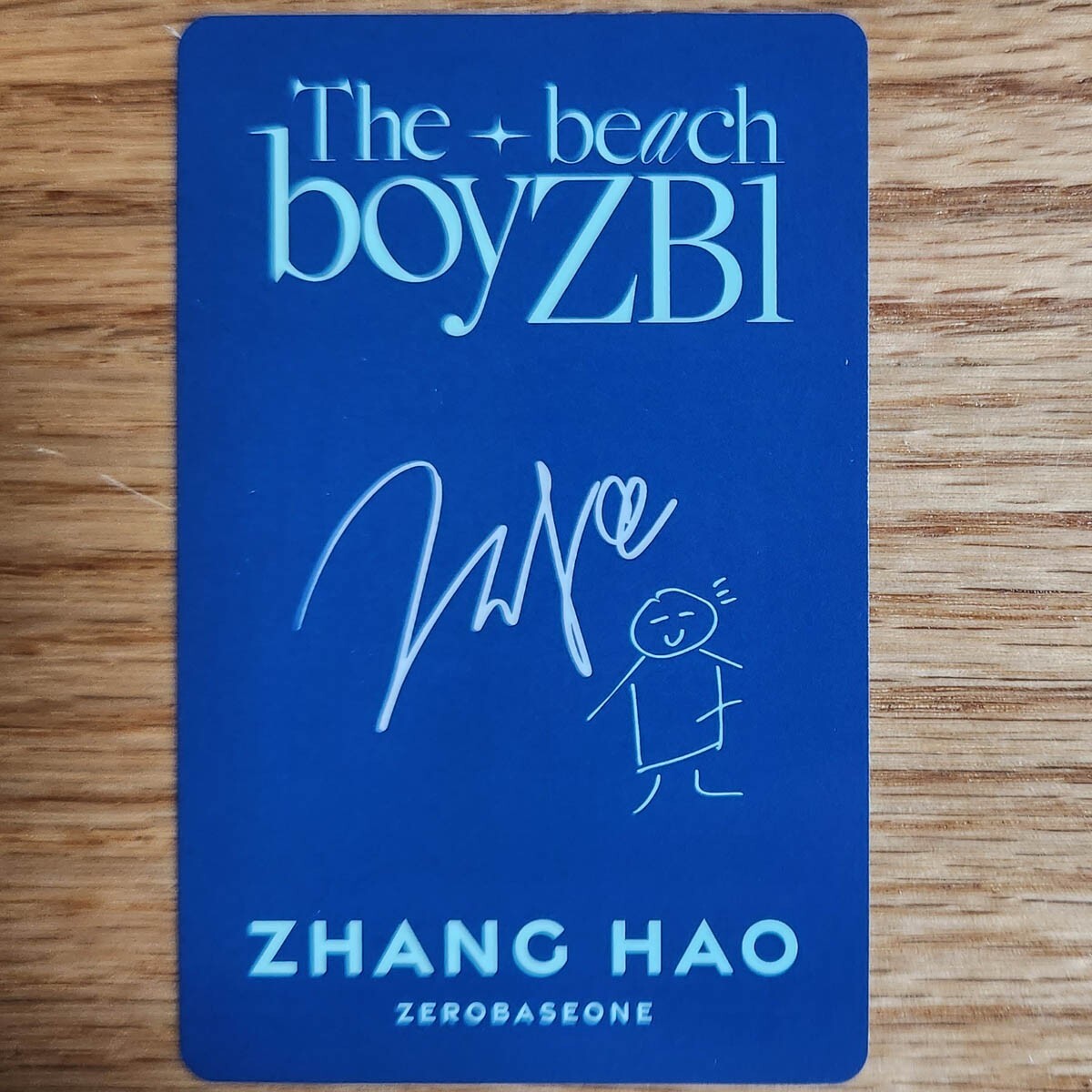 Zhang Hao Official Photocard Zerobaseone Dicon The Beach BoyZB1 | eBay