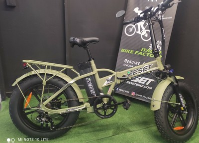 BICICLETTA ELETTRICA RESET R1 250W 13AH PEDALATA ASSISTITA PIEGHEVOLE E  BIKE | eBay