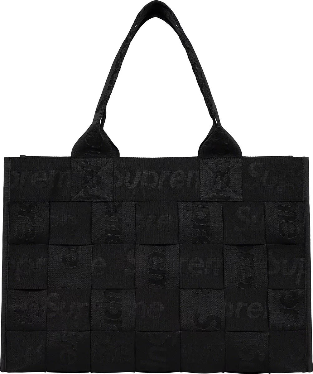 『Supreme』/シュプリーム Woven Large Tote トートバッグ