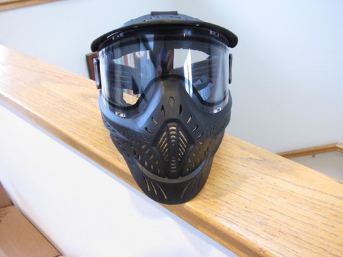 HK Army HSTL Goggle Thermal Dual Paned Paintball Mask - Black Lightly Used