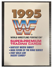 WWF WWE Action Packed 1995 Cards You Pick Complete Your Set