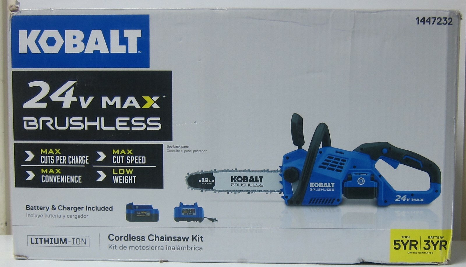 Kobalt 1447232 24 V Cordless 12 