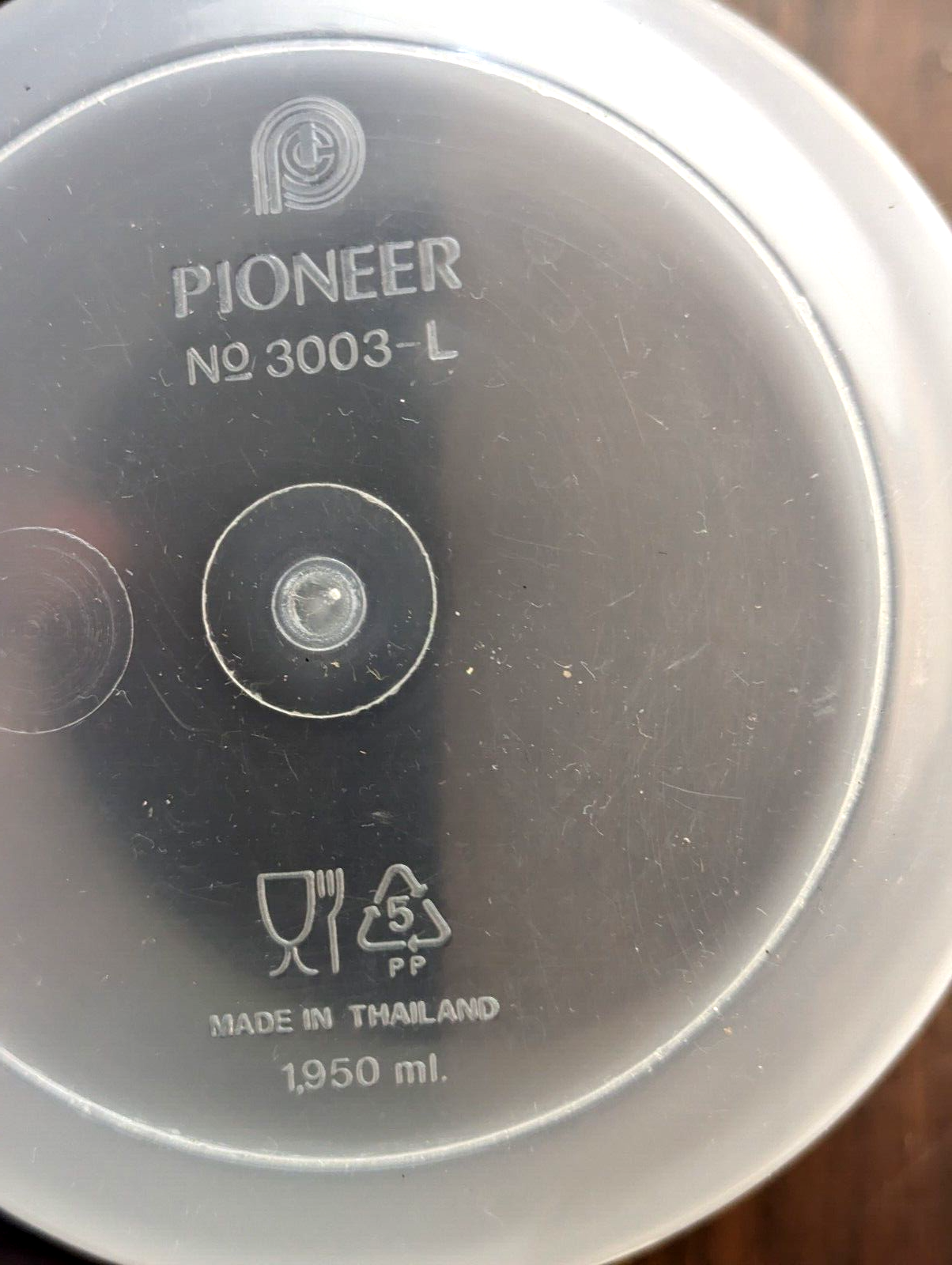 Pioneer Food Round Storage Containers 3007L 3006L 3003L 3001L with Lid set of 4 - Photo 9 sur 10