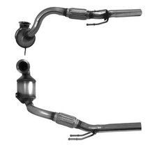 Euro 6 BM Catalytic Converter For Volkswagen Up 2017-2018 1.0 BM92483H Approved