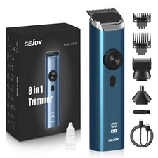 Men's Beard Trimmer Hair Clippers Electric Nose Haircut Mustache Body Trimmer 