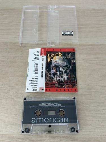 Slayer - South Of Heaven - Cassette Tape - 1988 Def Jam Records - M5G 24203