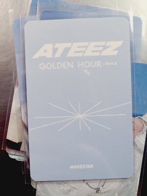 Ateez Wooyoung Official Photocard 