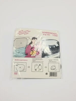 Original BGS Protection Solaire 36x43 2 Pièces Design Chat Neuf!!! - Photo 1/4