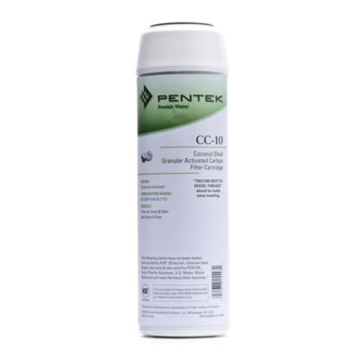 Pentek  CC-10 Standard 10 Inch Undersink Coconut She1l GAC Water Filter