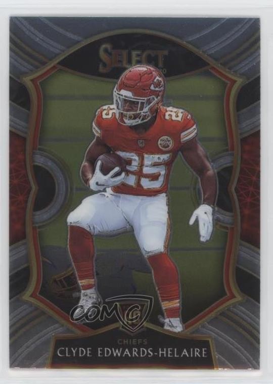 2020 Panini Select Concourse Clyde Edwards-Helaire #54 z6b