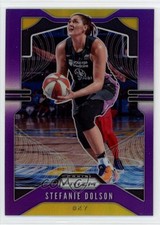 2020 Panini Prizm WNBA Purple Prizm /125 Stefanie Dolson #43 19e3