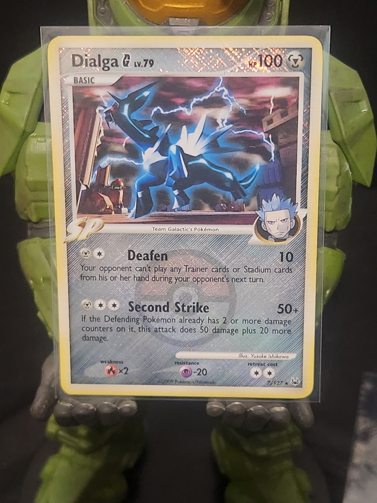 Pokémon TCG Dialga [G] Platinum 7/127 Holo - MP