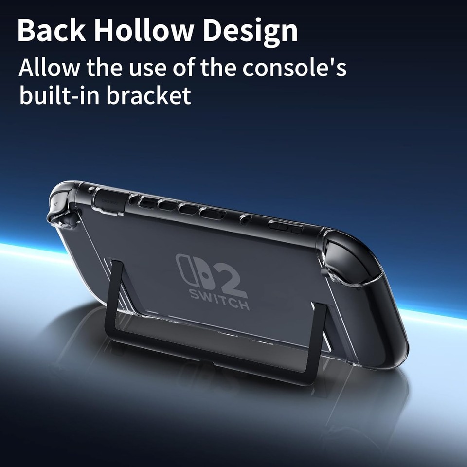 New Clear Switch 2 Case for Nintendo Switch 2,With TPU Switch 2 ...