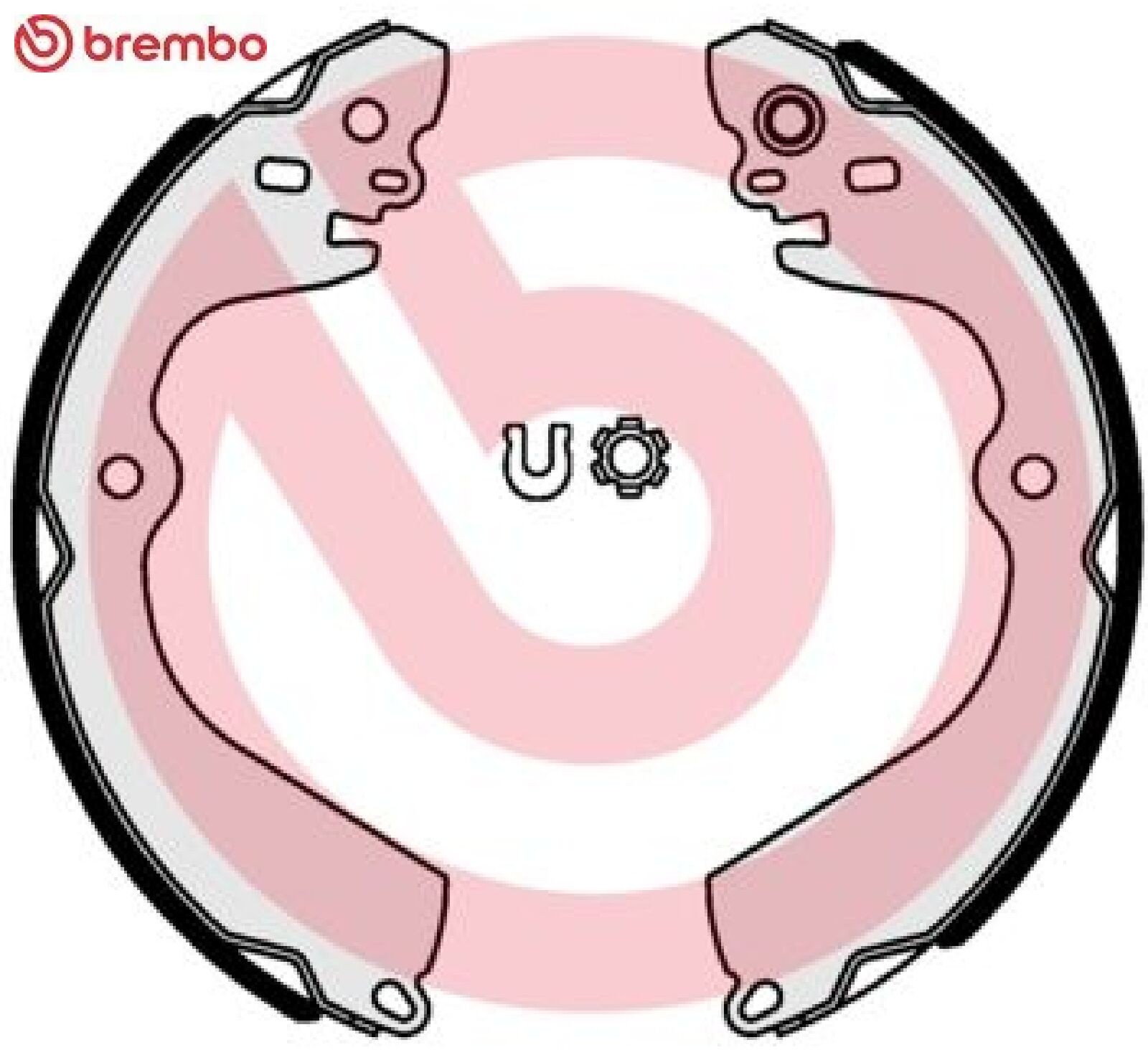 Für BREMBO S 56 548 HAM JAWS. REAR NISSAN - Bild 3