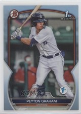 2023 Bowman 1st Edition Sky Blue Foil Peyton Graham #BPPF-57 e9p