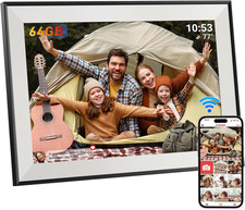 64GB Cornice Digitale Foto Wifi 10.1 Pollici 1280X800 Portafoto Digitale Schermo