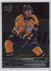 2015-16 Upper Deck Young Guns Silver Foil Board Viktor Arvidsson #222 Rookie RC