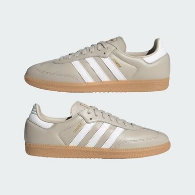 adidas Originals Samba OG Shoes JR0883 Beige / Cloud White / Gum