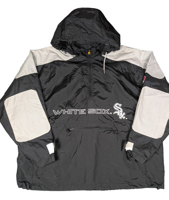 Chicago White Sox | First Down | Mens | Vintage Windbreaker Jacket | XL