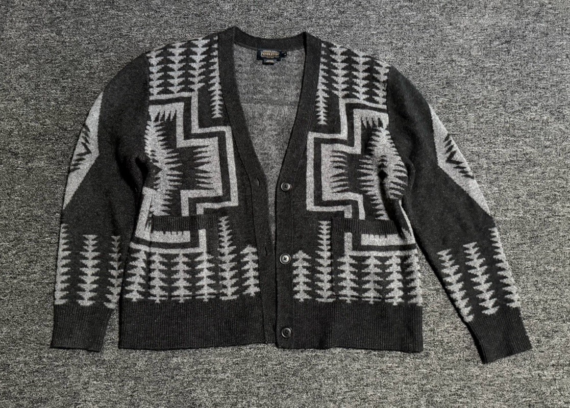 Pendleton V-neck Harding Southwest Pattern Cardig… - image 1