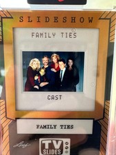 2026 Leaf Slideshow FAMILY TIES /25 Metal Cast Slide MICHAEL J. FOX Original