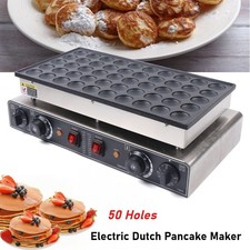 Nonstick Electric Dutch Pancake Maker 50pcs Mini Baker Machine Iron Baker 220V