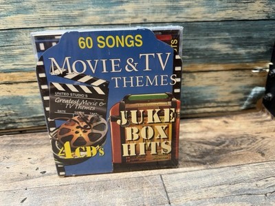  Movie & TV Themes  CDs (4) - Jukebox Hits - 60 Songs From Movies And TV 2001