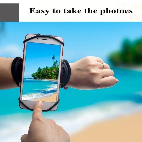 Universal Sports Phone Holder 360°Rotating Wrist Case 2024 Phone Bag Outdoor - Photo 10 sur 12