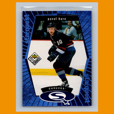 Pavel Bure #SQ2 1998-99 UD Choice StarQuest Blue Vancouver Canucks Hockey Card