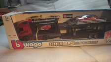 Burago Volvo FH 16 Autotransporter Multicar Carrier 1:43 OVP