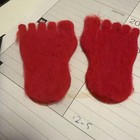 Vintage 70’s Furry Fuzzy Feet Stickers 3.25” By 2” Free Shipping — photo 5