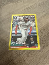 2024 Topps Archives - 1994 Topps C.J. Abrams #294 Yellow Foilboard