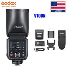GODOX V100N 100Ws 2.4G Wireless TTL Flash for...