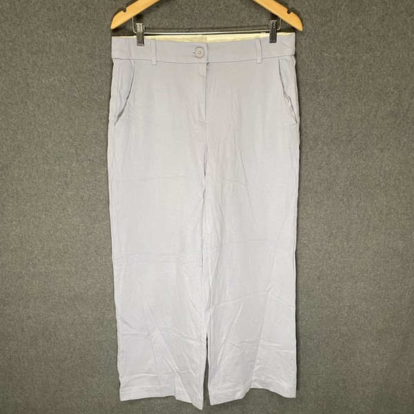 Tommy Hilfiger Dress Pants Womens 10 / W32 L28 Blue Wide Leg Dressy Business