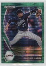 2021 Panini Prizm Draft Picks Green Pulsar Prizm Dominic Hamel #PDP81 0i4k