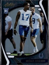 2021 Panini Absolute #188 Michael Strachan Retail Rookie Indianapolis Colts