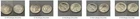 5 US Silver Dollars – Morgan & Peace – 90% Silver – 1921, 1879-S, 1922-S, 1922,