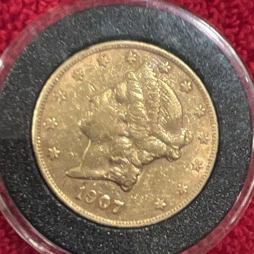1907-S Liberty Double Eagle — photo from the most recent tracked eBay sale