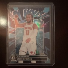 Panini 2024-25 Donruss Optic My House Blue Prizm Jalen Brunson #12 Knicks🔥🔥